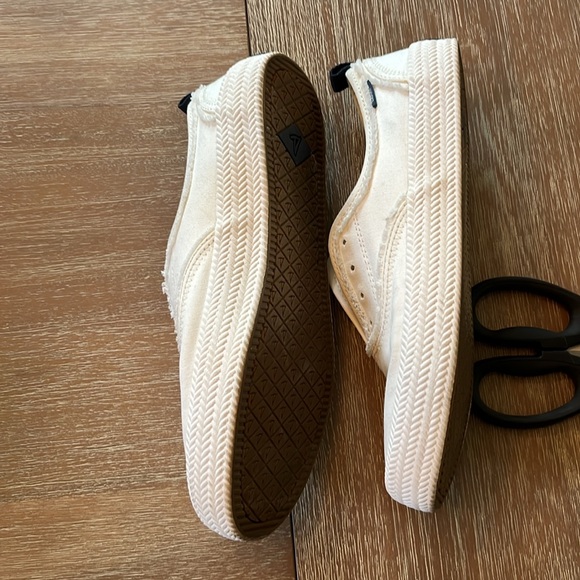 Sperry Top-Sider Crest Creeper Laceless Slip-on Sneaker white size 9.5 - Picture 5 of 10